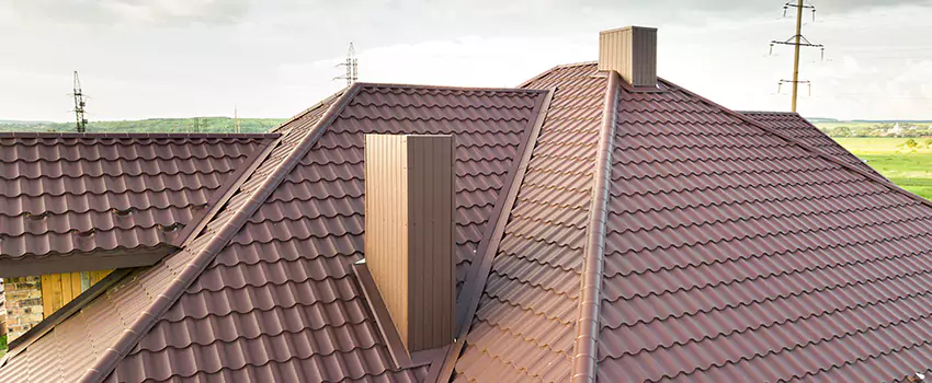 Residential Chimney Flashing Restoration in Manchester, MO