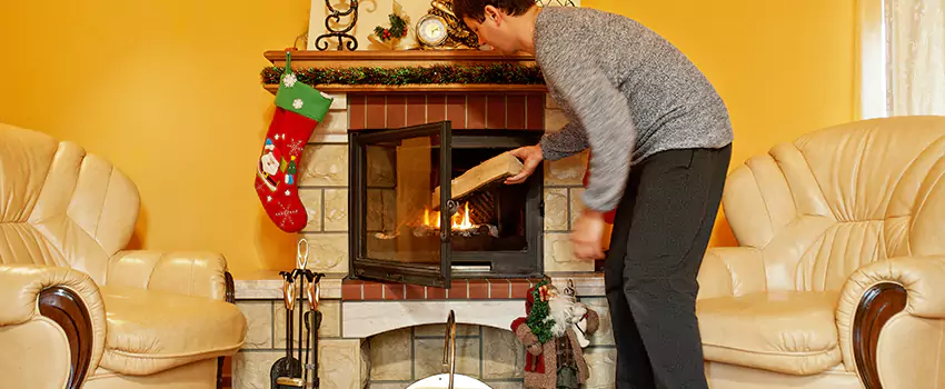 Gas to Wood-Burning Fireplace Conversion Services in Manchester, Missouri