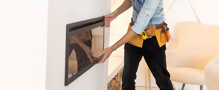 Metal Fireplace Installation in Manchester, Missouri
