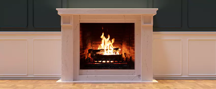 Open Flame Wood-Burning Fireplace Installation Services in Manchester, Missouri