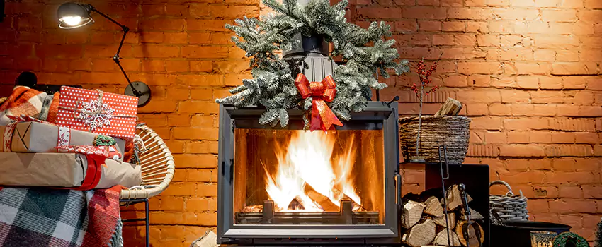 Travis Industries Linear Gas Fireplace Installation in Manchester, Missouri