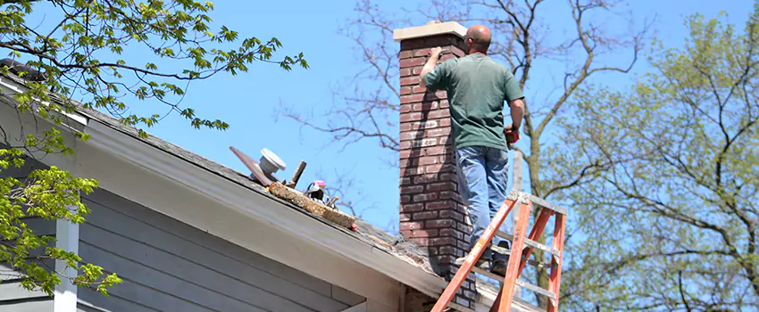 Vinyl and PVC Chimney Flashing Installation in Manchester, MO