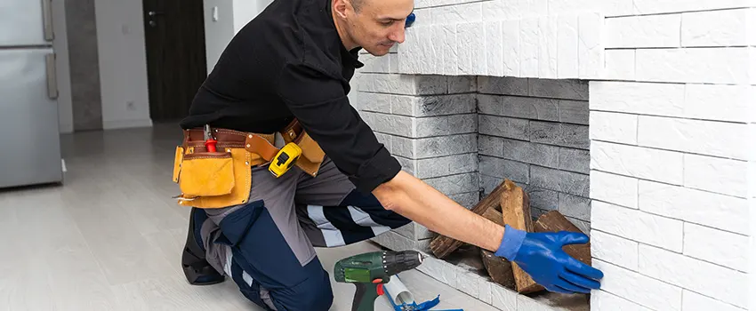 Fireplace Damaged Damper Frame Repair Services in Manchester, Missouri